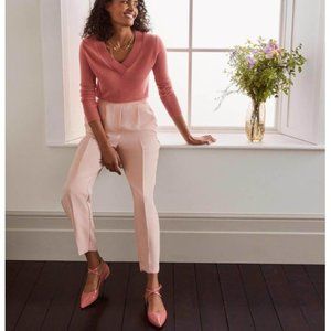 NWT Boden Albemarle Pull On Trousers Milkshake - Size 8L